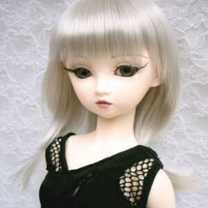 Wig / 9-10 inch / Shaggy Short (Grey #60)