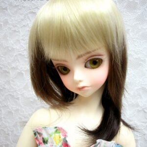 Wig / 9-10 inch / Shaggy Short (Ivory 3 layers #KB88/12/5)