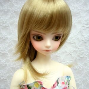 Wig / 9-10 inch / Shaggy Short (Lightgoldbrown #25)