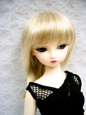 Wig / 9-10 inch / Shaggy Short (Lightgoldmix #GL26)