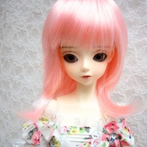 Wig / 9-10 inch / Shaggy Short (Pink #K1)
