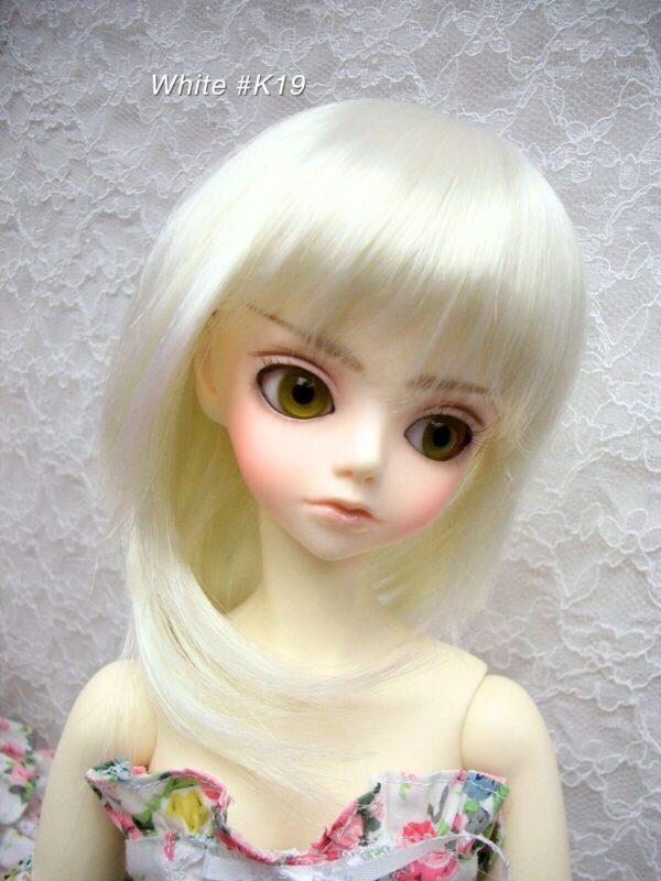 Wig / 9-10 inch / Shaggy Short (White #K19)