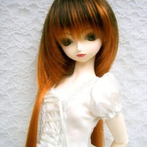 Wig / 9-10 inch / Long Shaggy (Black-rust #2/145T)
