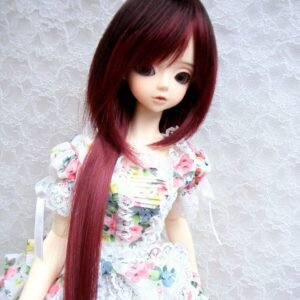 Wig / 9-10 inch / Long Shaggy (Black-wine #2/39T)