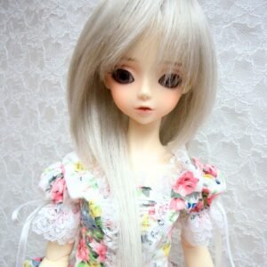 Wig / 9-10 inch / Long Shaggy (Grey #60)