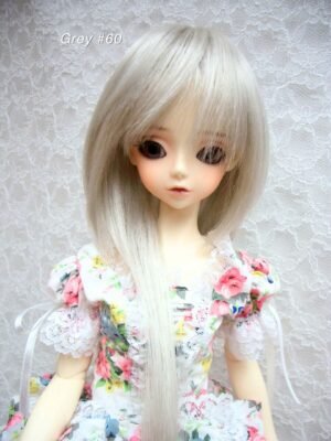 Wig / 9-10 inch / Long Shaggy (Grey #60)