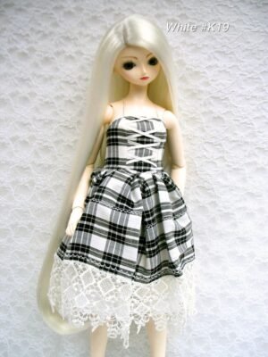 Wig / 9-10 inch / One-length Long Straight *50cm (White #K19)