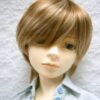 Wig / 9-10 inch / Short with a tail (Brown-ivory #27/613HL)