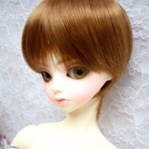 Wig / 9-10 inch / Short Bob with a tail (Brown #27)
