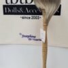 Wig / 9-10 inch / Short with a tail  (Grey #60)