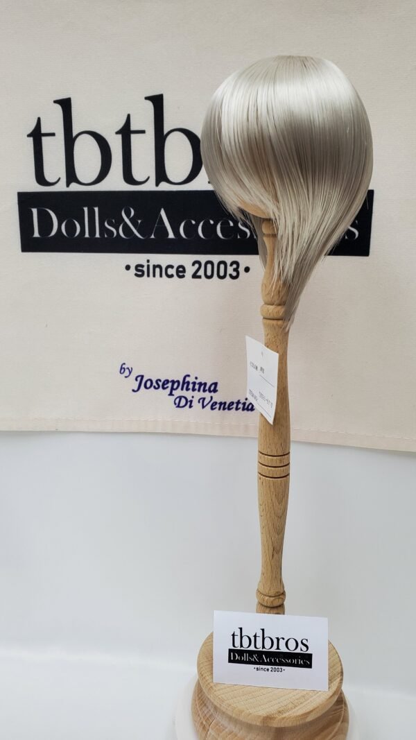 Wig / 9-10 inch / Short with a tail  (Grey #60)