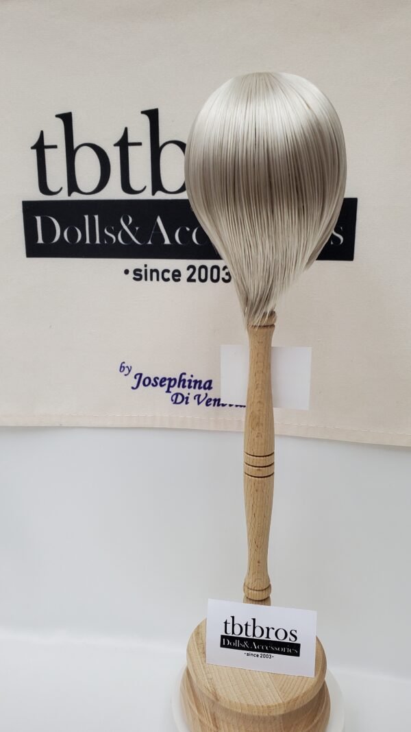 Wig / 9-10 inch / Short with a tail  (Grey #60)