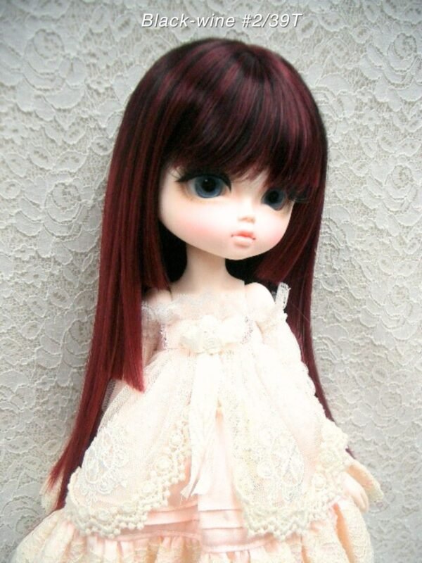 Wig / 11-12 inch / Princess-cut Long (Black-wine #2/39T)