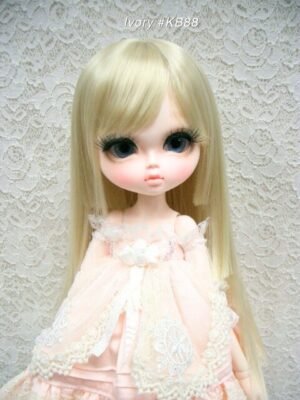 Wig / 11-12 inch / Princess-cut Long (Ivory #KB88)