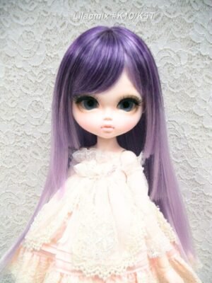 Wig / 11-12 inch / Princess-cut Long (Lilacmix #K10/K5T)