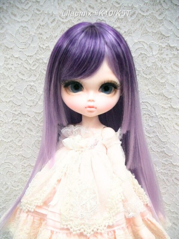 Wig / 11-12 inch / Princess-cut Long (Lilacmix #K10/K5T)
