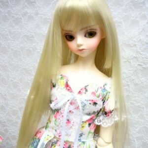 Wig / 9-10 inch / Princess-cut Long (Ivory #KB88)
