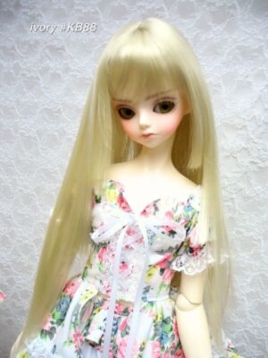 Wig / 9-10 inch / Princess-cut Long (Ivory #KB88)