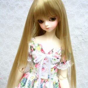 Wig / 9-10 inch / Princess-cut Long (Lightgoldbrown #25)