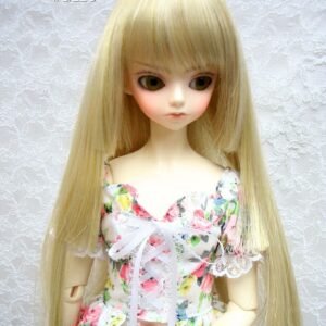 Wig / 9-10 inch / Princess-cut Long (Lightgoldmix #GL26)