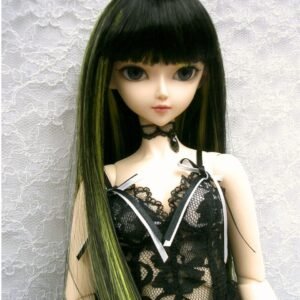 Wig / 9-10 inch / Long Straight *37cm (Black-yellow #2/K2HL)