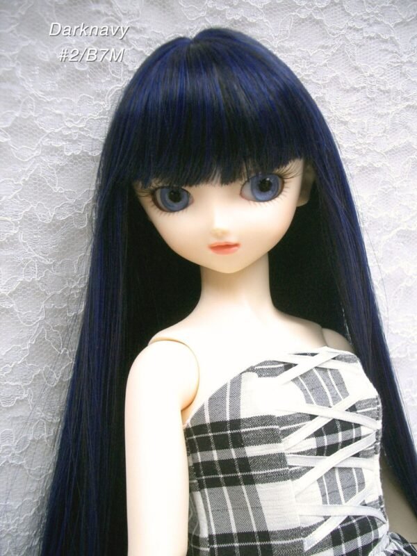 Wig / 9-10 inch / Long Straight *37cm (Darknavy #2/B7M)