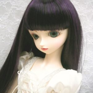 Wig / 9-10 inch / Long Straight *37cm (Darkpurple #2/K10M)