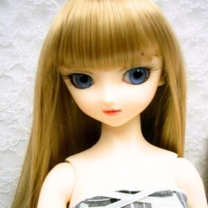 Wig / 9-10 inch / Long Straight *37cm (Lightgoldbrown #25)