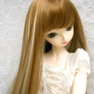 Wig / 9-10 inch / Long Straight *37cm (Brown-ivory #27/613HL)