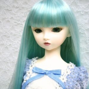 Wig / 9-10 inch / Long Straight *37cm (Lightblue #K19/K3M)