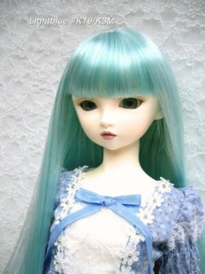 Wig / 9-10 inch / Long Straight *37cm (Lightblue #K19/K3M)