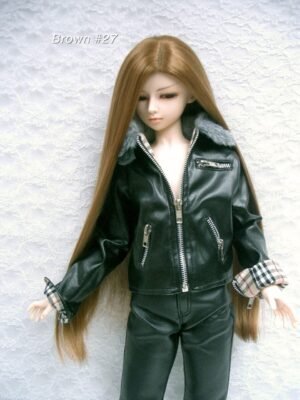 Wig / 9-10 inch / One-length Straight *38cm (Brown #27)