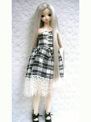 Wig / 9-10 inch / One-length Straight *38cm (Grey #60)