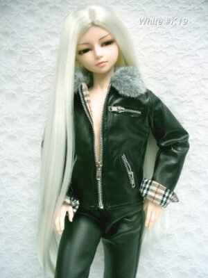 Wig / 9-10 inch / One-length Straight *38cm (White #K19)