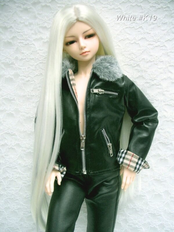 Wig / 9-10 inch / One-length Straight *38cm (White #K19)