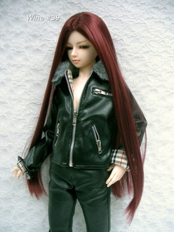 Wig / 9-10 inch / One-length Straight *38cm (Wine #39)