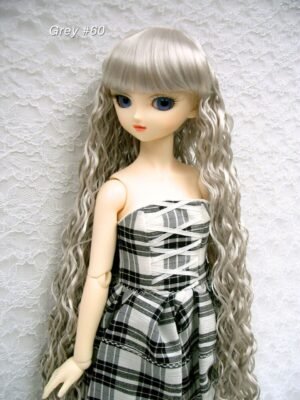 Wig / 9-10 inch / Long Wave (Grey #60)