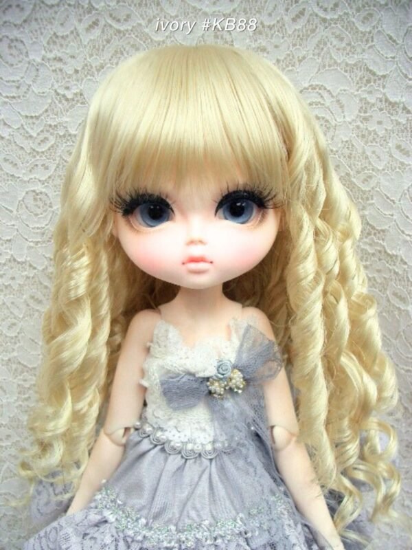 Wig / 11-12 inch / Curly Hair (Ivory #KB88)