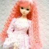 Wig / 9-10 inch / Long Spiral Perm (Pink #N9)