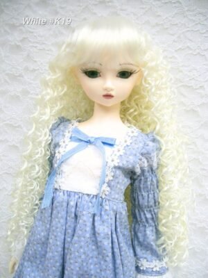 Wig / 9-10 inch / Long Spiral Perm (White #K19)