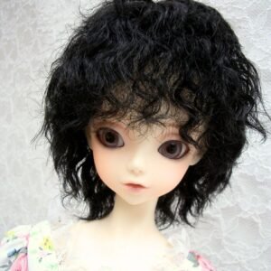 Wig / 9-10 inch / Short Wave (Black #2)