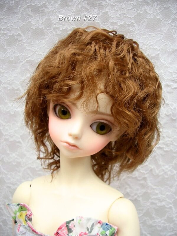 Wig / 9-10 inch / Short Wave (Brown #27)