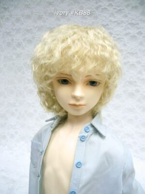 Wig / 9-10 inch / Short Wave (Ivory #KB88)