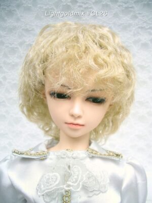 Wig / 9-10 inch / Short Wave (Lightgoldmix #GL26)