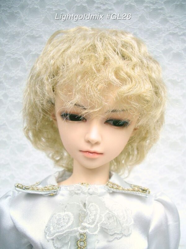 Wig / 9-10 inch / Short Wave (Lightgoldmix #GL26)