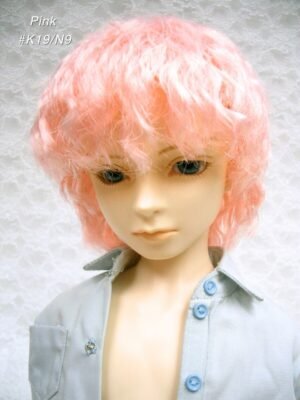 Wig / 9-10 inch / Short Wave (Pink #K19/N9)