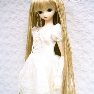 Wig / 9-10 inch / Braided Hair with Bangs (Lightgoldmix #GL26)