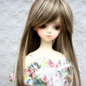Wig / 9-10 inch / Long Gradation Layer (Brownmix-ivory #2/28/KB88HL)