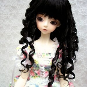 Wig / 9-10 inch / Curly Hair (Black #2)