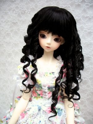 Wig / 9-10 inch / Curly Hair (Black #2)